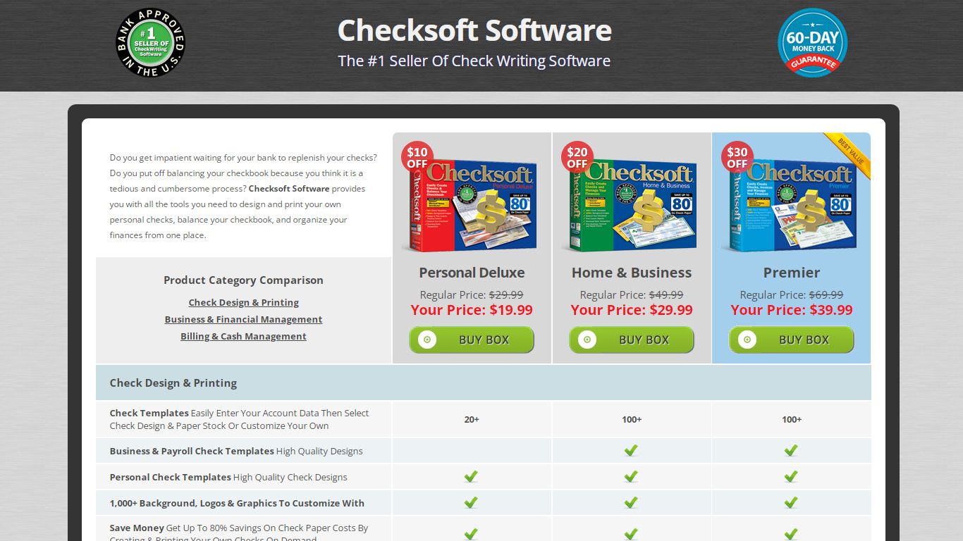 Checksoft | #1 Check Writing Software